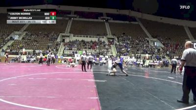 5A 175 lbs Semifinal - Colton Norris, Montevallo vs Jimmy Mcmillan, John Carroll Catholic HS