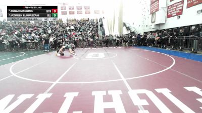 120 lbs Quarterfinal - Annah Manning, Northbridge vs Jazmeen Elouazzani, Billerica
