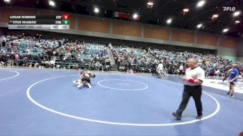 113 lbs Cons. Round 4 - Titus Khamjoi, St. Mary`s vs Logan Robbins, Spanish Springs