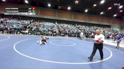 113 lbs Cons. Round 4 - Titus Khamjoi, St. Mary`s vs Logan Robbins, Spanish Springs