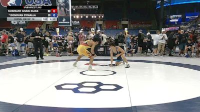 165 lbs Cons. Rd Of 16 - Soshiant Ahanj-Elias, Maryland vs Donovan Symalla, Colorado