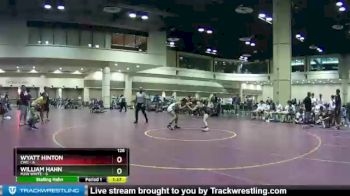 126 lbs Round 8 (10 Team) - Wyatt Hinton, CWC vs William Hahn, MXW White