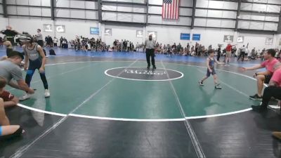 50 lbs Round 2 (6 Team) - Bentley Ishuin, BELIEVE TO ACHEIVE vs Emmett James, EASTERN CAROLINA WRESTLING ACADEMY