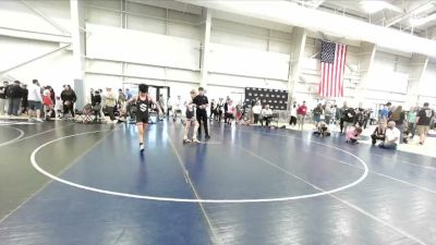 96 lbs Champ. Round 1 - Wyatt Sweitzer, Sanderson Wrestling Academy vs Kale Hansen, Morgan Wrestling Club