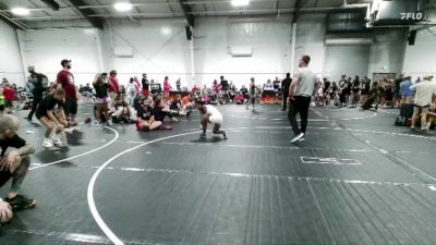 100 lbs Semis (4 Team) - Carson Robertson, R&R Ladies Purple vs Lily Bradshaw, RPA