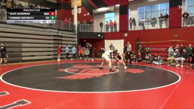 215 lbs Semifinal - Conner Bistricty, Prairie, Cedar Rapids vs Alex Gassman, Western Dubuque