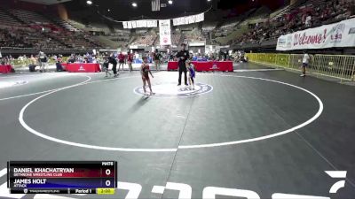 62 lbs Quarterfinal - Daniel Khachatryan, Dethrone Wrestling Club vs James Holt, ATTACK