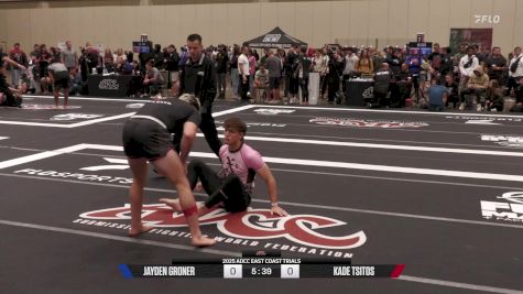 Kade Tsitos vs Jayden Groner 2025 ADCC East Coast Trials