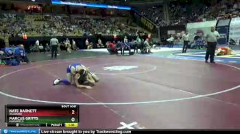 138 lbs Champ. Round 1 - Nate Barnett, Hillsboro vs Marcus Gritts, Marshfield