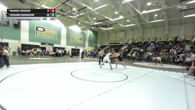 190 lbs Cons. Semi - Jovanni Mansour, Granite Hills vs Marko Dzodzo, Torrey Pines