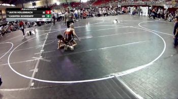80 lbs Semifinal - Jaxyn Hollenbach, Nebraska Boyz vs Cashten Schrempp, League Of Heroes