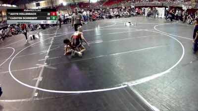 80 lbs Semifinal - Jaxyn Hollenbach, Nebraska Boyz vs Cashten Schrempp, League Of Heroes