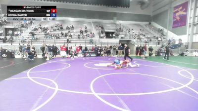 53 kg Semis - Reagan Mathers, Valiant College Preparatory vs Hepua Salter, Hawaii Wrestling Academy