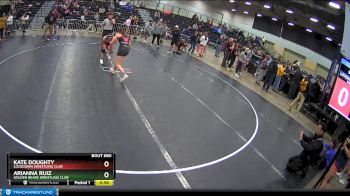 125 lbs 7th Place Match - Arianna Ruiz, Golden Bears Wrestling Club vs Kate Doughty, Lockdown Wrestling Club