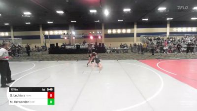 101 lbs Consolation - Olive Lechiara, Temecula Valley HS vs Mia Hernandez, Threshold WC