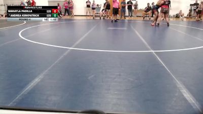 194-207 lbs Round 4 - Andrea Kirkpatrick, Unattached vs Makayla Padilla, Jacksonville Area Wrestling