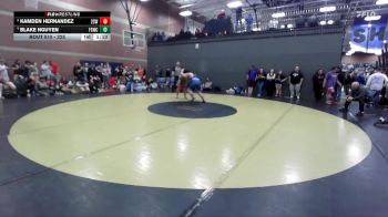 225 lbs Round 2 - Kamden Hernandez, 208 Spartan WC vs Blake Nguyen, Fighting Squirrels Wrestling Club
