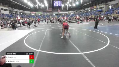 145 lbs Consi Of 8 #2 - Lauren Scott, Chatfield WC vs Luisa Rivera-Rosas, Darkhorse WC