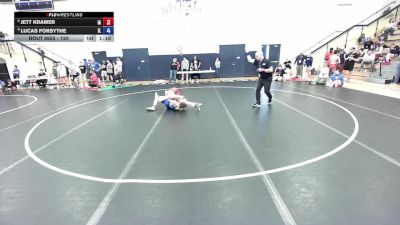 120 lbs Cons. Round 6 - Jett Kramer, IA vs Lucas Forsythe, IL
