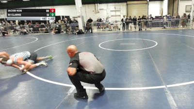 132 lbs Round Of 32 - Jacob Kos, MN vs Dj Clarke, GA