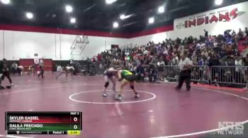 Cons. Semi - Dalila Preciado, Long Beach Poly vs Skyler Gassel, Newport Harbor