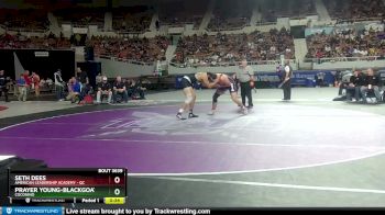 D3-215 lbs Cons. Round 3 - Seth Dees, American Leadership Academy - QC vs Prayer Young-Blackgoat, Coconino