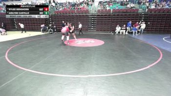 235 lbs Quarterfinal - Rylee Berghorn, Hartsville vs Aislynn Castillo, Greenwood