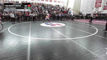 175 lbs Semifinal - Ken-Bennett Mentee, Middleborough vs Abel Varzeas, West Springfield