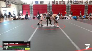 220 lbs Semifinal - Dylan Bake, Century vs Edson Cortes Jijon, Glencoe