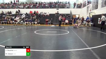 120 lbs Consolation - Jacob Deysher, Brandywine Heights vs Marcus Colson, Camp Hill