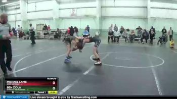88 lbs Round 5 (8 Team) - Ben Ziola, Dynasty Crusaders vs Michael Lamb, Ohio Rampage