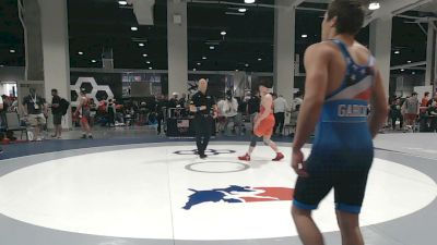 74 kg Cons. Rd Of 32 - Cael Gilmore, Beast Mode Wrestling vs Kaleo Garcia, Gilroy High School Wrestling