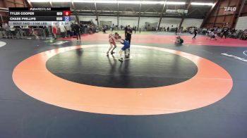 114A lbs Semifinal - Tyler Cooper, Michigan Premier vs Chase Phillips, Ward Melville