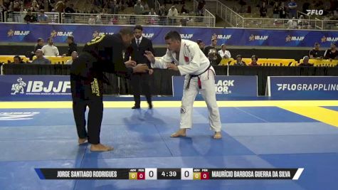 Maurício Barbosa Guerra Da Silva vs Jorge Santiago Rodrigues 2026 Pan Jiu Jitsu IBJJF Championship
