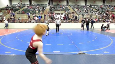 60 lbs Rr Rnd 5 - Hudson Reeves, South Paulding Junior Spartans Wrestling Club vs Lawson Denzer, Woodstock City Wrestling