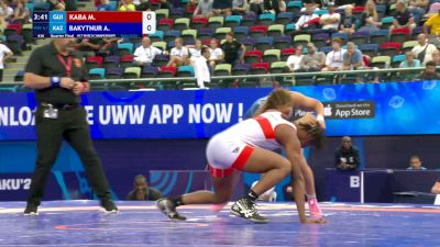 61 kg 1/4 Final - Mariama Kaba, Guinea vs Aruzhan Bakytnur, Kazakhstan