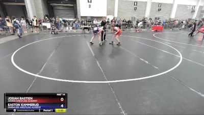 149 lbs Semifinal - Josiah Bastien, Askren Wrestling Academy vs Easton Kammerud, Sarbacker Wrestling Academy