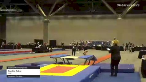 Sophie Bolos - Double Mini Trampoline, NSB - 2021 USA Gymnastics Championships
