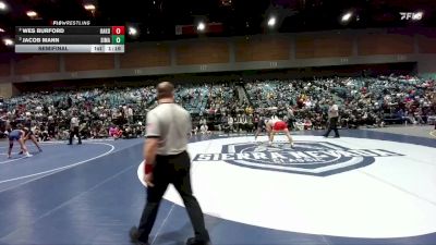215 lbs Semifinal - Jacob Mann, Siuslaw / Mapleton vs Wes Burford, Oakdale