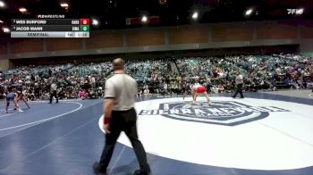 215 lbs Semifinal - Jacob Mann, Siuslaw / Mapleton vs Wes Burford, Oakdale