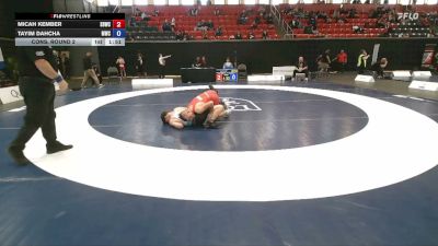55kg Cons. Round 2 - Micah Kember, Sarnia Bluewater Wrestling Club vs Tayim Dahcha, Matmen Wrestling Club