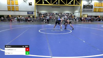 174B lbs Rr Rnd 1 - Anthony DeRosa, Bloomsburg vs Noah Fox, F&m