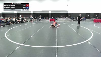 132 lbs Andre Moyron, Team Texas vs Massimo Ortiz, California Gold