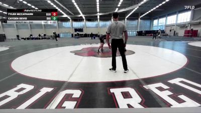 285 lbs Round 2 - Tyler McCatharn, Bloomsburg vs Cayden Bevis, Binghamton