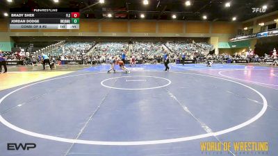 108 lbs Consi Of 8 #2 - Brady Sher, Florida Scorpions vs Jordan Dodge, BULLDOG WRESTLING CLUB