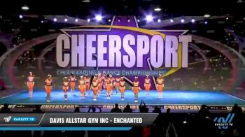 Davis Allstar Gym Inc - Enchanted [2021 L1 Junior - D2 - Medium Day 2] 2021 CHEERSPORT National Cheerleading Championship