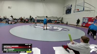 220 lbs Round 1 - Riley Hughes, Natrona Colts WC vs Anthony Navarro, Eastside United