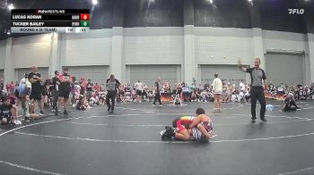 88 lbs Round 4 (8 Team) - Lucas Koran, GA United Red vs Tucker Bailey, Backyard Brawlers Red
