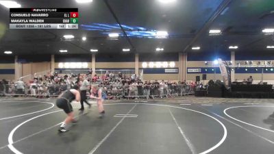 191 lbs Round Of 16 - Consuelo Navarro, El Leon WC vs Makayla Walden, Charger WC