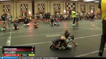 56 lbs Round 2 (4 Team) - John Cambra, Steel Valley Red vs Louis Alojado, Steel Valley Vouger